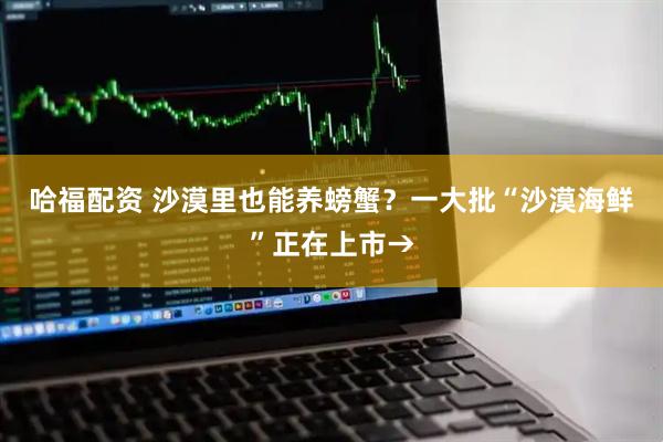 哈福配资 沙漠里也能养螃蟹?一大批“沙漠海鲜”正在上市→